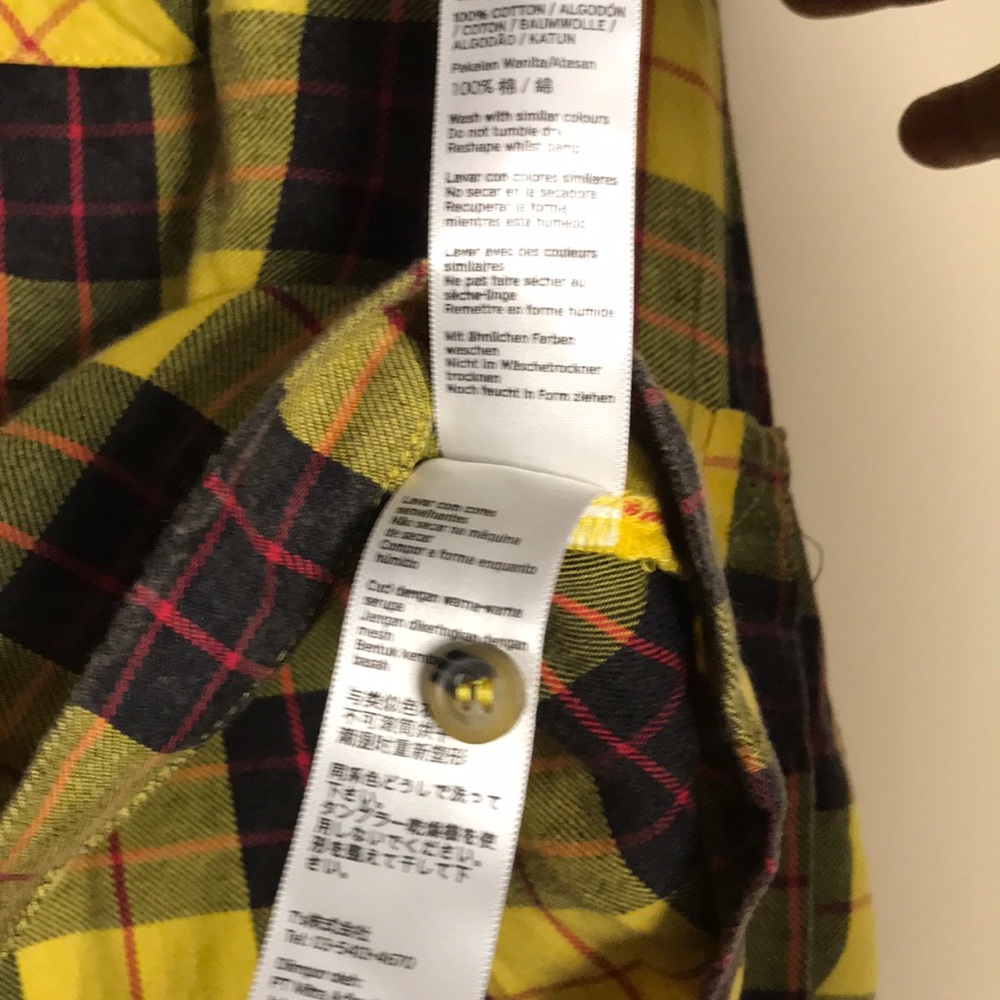TopShop Washed Boxy Check Shirt - Picture 9 of 11